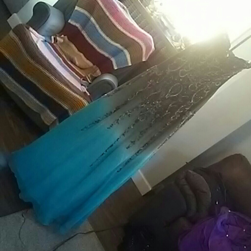Hand Beaded Gown